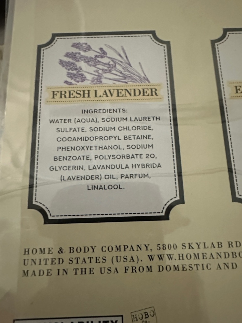 Botanical Home Hand Soap Collection Aromatic Set Of 4 (19.5 Fl Oz Each) Glass - Picture 2 of 5